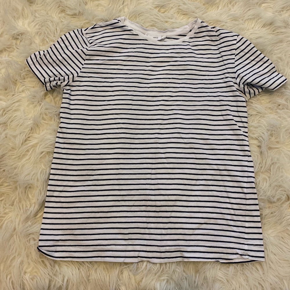 Ming MNG Mango size small stripe top